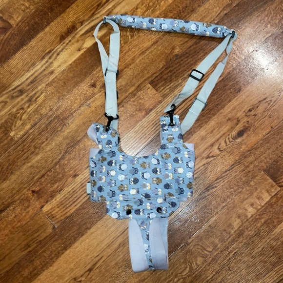 NIB HAPPYWALK GENDER NEUTRAL OWL PRINT 🦉 BABY WALKING HARNESS - Picture 8 of 9